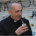 教皇に選ばれる数日前のベルゴリオ枢機卿（当時）